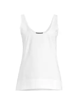 Хлопковая майка Bliss Essentials Natori, белый