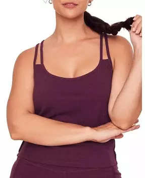 Хлопковая майка для отдыха Jovie больших размеров Adore Me, фиолетовый