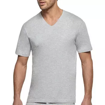 Хлопковая майка Essentials с V-образным вырезом IMPETUS, цвет gris