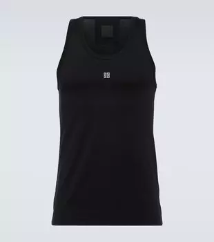 Хлопковая майка Givenchy, черный
