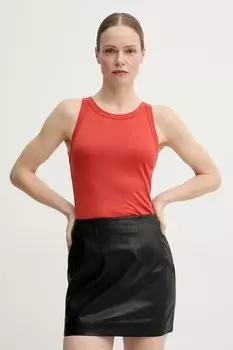 Хлопковая майка Marc O'Polo, красный