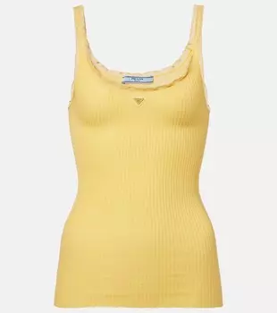 Хлопковая майка Prada, Giallo
