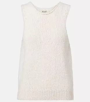 Хлопковая майка Rhe, белый