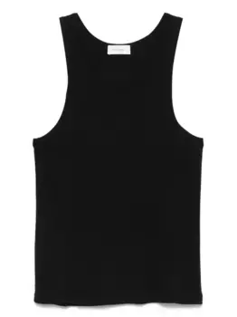 Хлопковая майка Second/Layer, черный