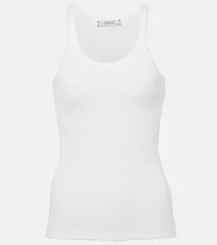 Хлопковая майка Simply Timeless Dorothee Schumacher, белый