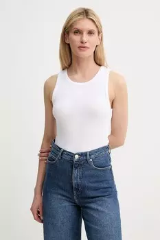 Хлопковая майка Tezza Munthe, белый