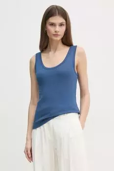 Хлопковая майка United Colors Of Benetton, синий