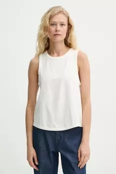 Хлопковая майка Won Hundred, бежевый