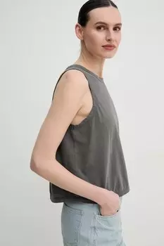 Хлопковая майка Won Hundred, серый