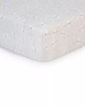 Хлопковая муслиновая простыня для кроватки Lulujo с принтом Dragon Fly - для малышей, розовый