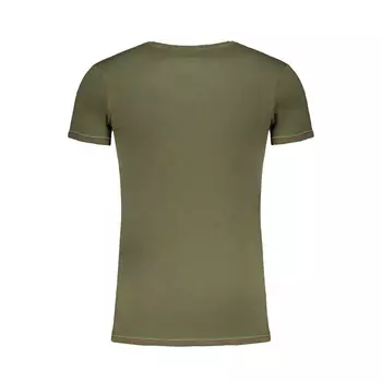 Хлопковая мужская футболка Aeronautica Militare, зеленый