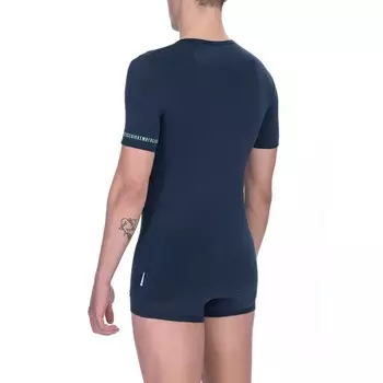 Хлопковая мужская футболка Bikkembergs, черный