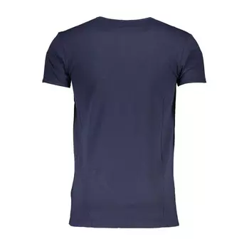 Хлопковая мужская футболка Cavalli Class, синий