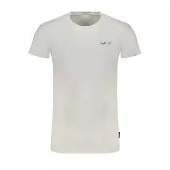 Хлопковая мужская футболка Gaudi, белый