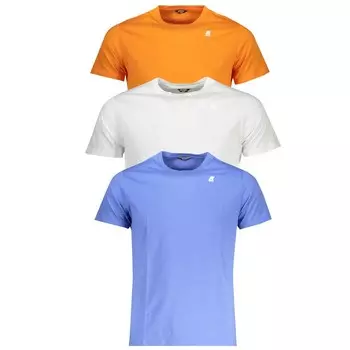 Хлопковая мужская футболка K-WAY, белый