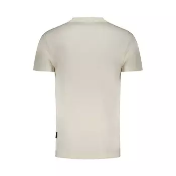 Хлопковая мужская футболка Napapijri, белый