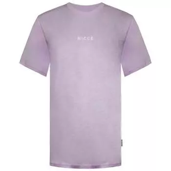 Хлопковая мужская футболка Nicce, фиолетовый