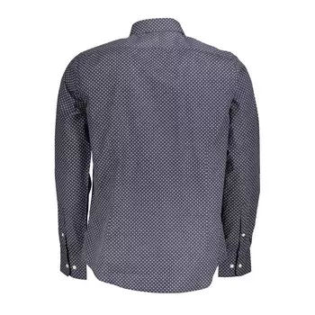 Хлопковая мужская рубашка La Martina, синий