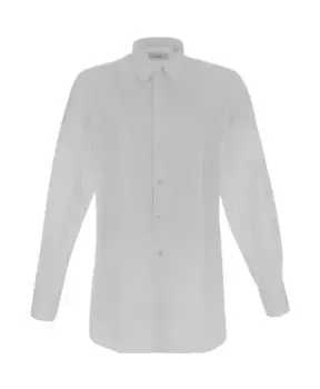 Хлопковая мужская рубашка Lardini, белый