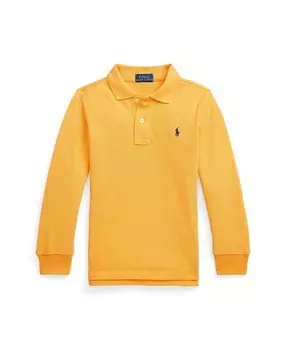 Хлопковая оксфордская рубашка с вышитым логотипом Big Boys Polo Ralph Lauren