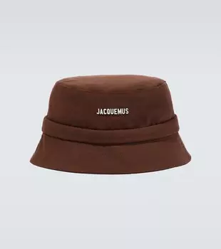 Хлопковая панама Le Bob Gadjo Jacquemus, коричневый