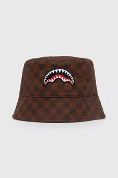 Хлопковая Панама Sprayground, коричневый