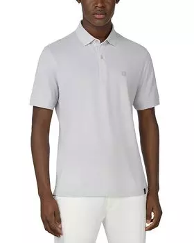 Хлопковая пике-поло Boggi Milano, синий