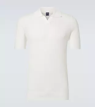 Хлопковая пике-поло Fedeli, белый