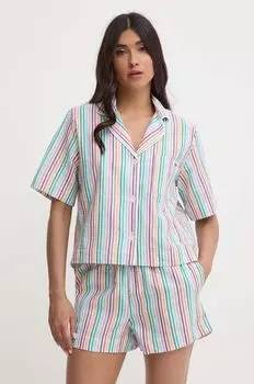 Хлопковая пижама Dkny, мультиколор