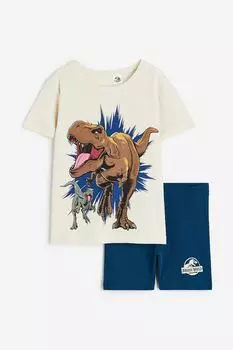 Хлопковая пижама H&M