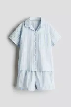 Хлопковая пижама H&M, мультиколор