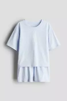 Хлопковая пижама H&M, мультиколор