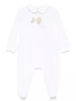 Хлопковая пижама Il Gufo, белый