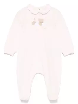 Хлопковая пижама Il Gufo, розовый