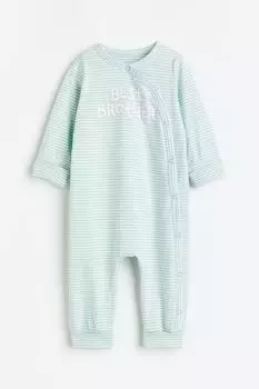 Хлопковая пижама с принтом H&M