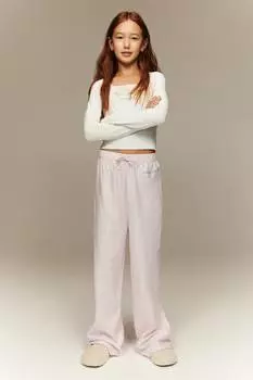 Хлопковая пижама с рисунком H&M, мультиколор