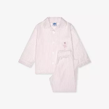 Хлопковая пижама в полоску "балерина" 1-11 лет Trotters, розовый