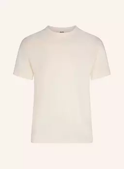 Хлопковая пижамная рубашка Skims Skims, экрю