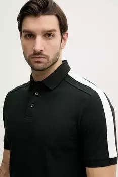 Хлопковая поло Armani Exchange, зеленый
