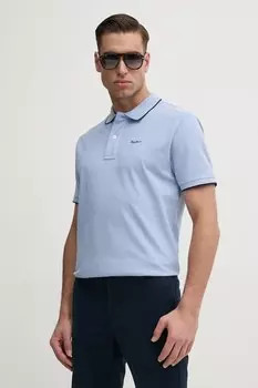 Хлопковая поло Hans Pepe Jeans, синий