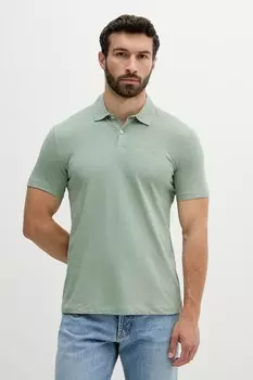 Хлопковая поло Marc O'Polo, зеленый