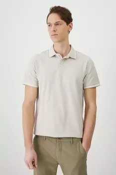 Хлопковая поло Medicine, бежевый