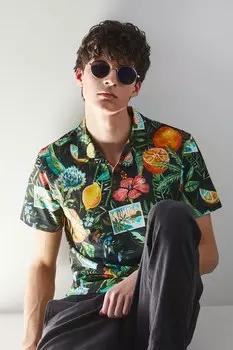 Хлопковая поло Medicine, черный