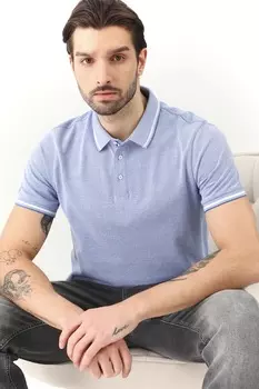 Хлопковая поло Medicine, синий