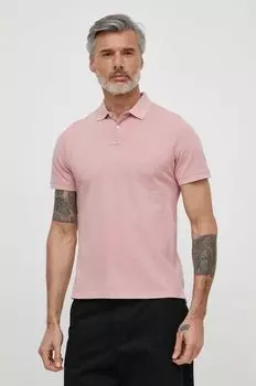 Хлопковая поло NEW OLIVER GD Pepe Jeans, розовый