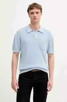 Хлопковая поло Pepe Jeans, синий
