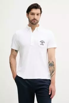 Хлопковая поло Polo Ralph Lauren, белый