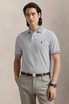 Хлопковая поло Polo Ralph Lauren, синий