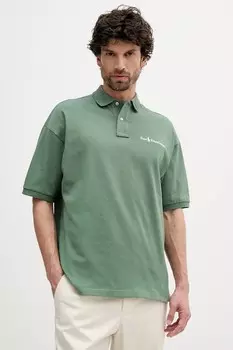 Хлопковая поло Polo Ralph Lauren, зеленый