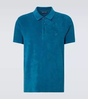 Хлопковая поло с добавками и ворсом Vilebrequin, Paon